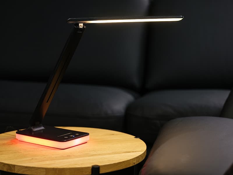 TRACER LED namizna svetilka PRISMA Black, dotik 7