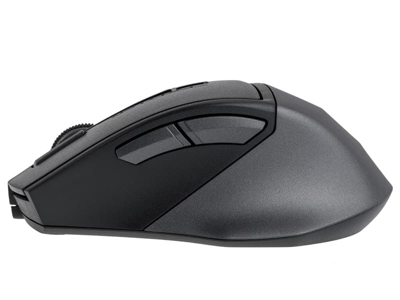 A4TECH FSTYLER FB45 CS AIR2 miška, RF (2.4G+BT), kamnito siva, tiha 4