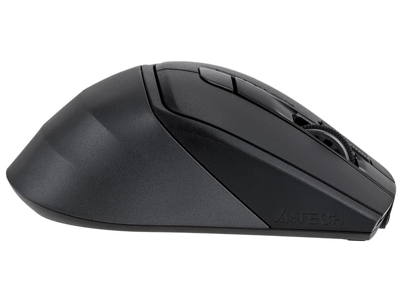 A4TECH FSTYLER FB45 CS AIR2 miška, RF (2.4G+BT), kamnito siva, tiha 5