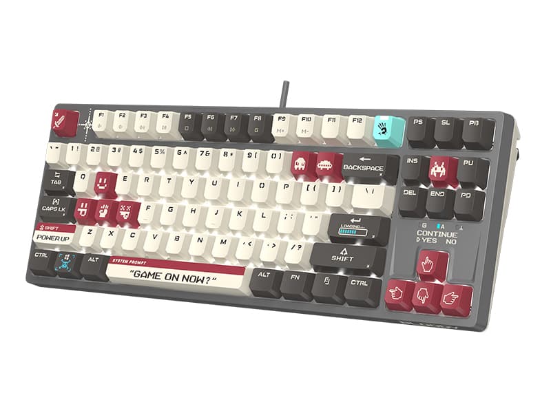 A4TECH BLOODY S87 Pixels Red - Mehanska tipkovnica, USB 5