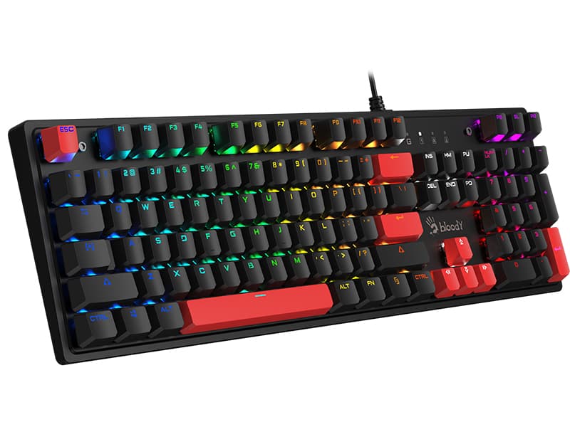 A4TECH BLOODY S520N Fire Black - Mehanska tipkovnica 4