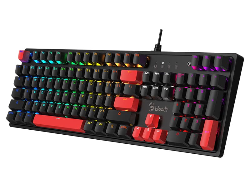 A4TECH BLOODY S520N Fire Black - Mehanska tipkovnica 5