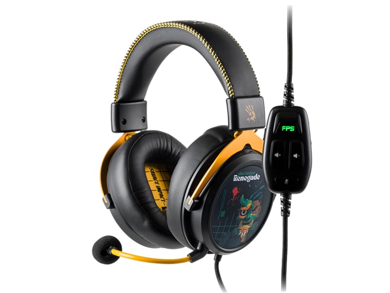 A4TECH Bloody M595 USB Renegade Midnight slušalke 4