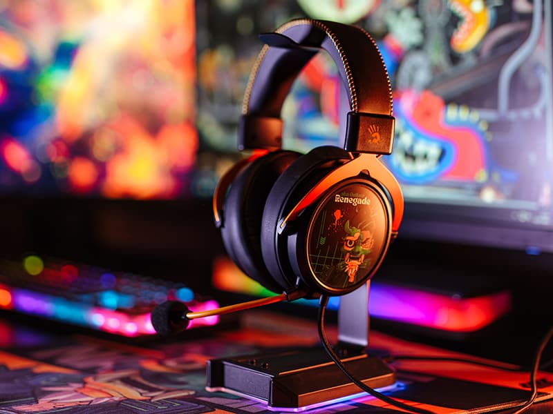 A4TECH Bloody M595 USB Renegade Midnight slušalke 6