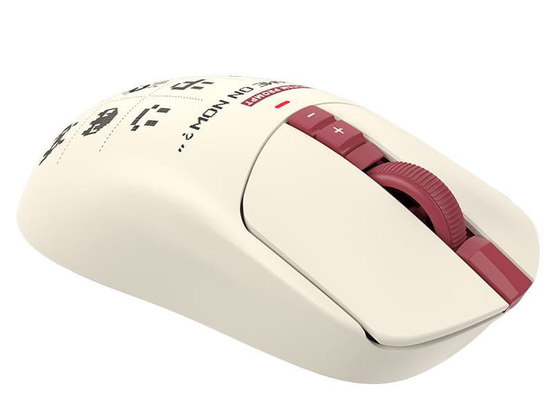 A4TECH BLOODY R72 ULTRA DUO - Brezžična gaming miška 2,4G+USB (Pixels Red) 5