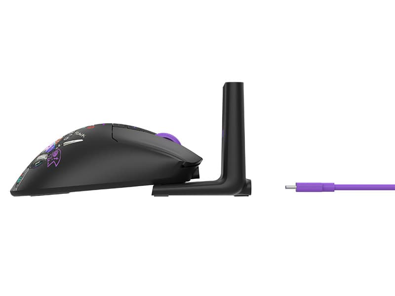 A4TECH BLOODY R73 ULTRA DUO - Brezžična gaming miška 2,4G+USB (Cypher Ghost) 5