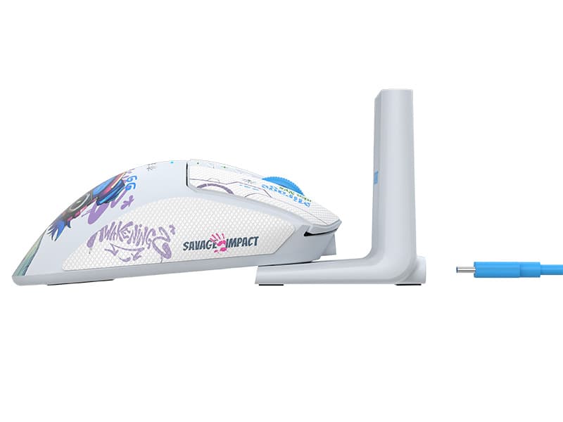 A4TECH BLOODY R73 ULTRA DUO - Brezžična gaming miška 2,4G+USB (Nyx Mirage) 5