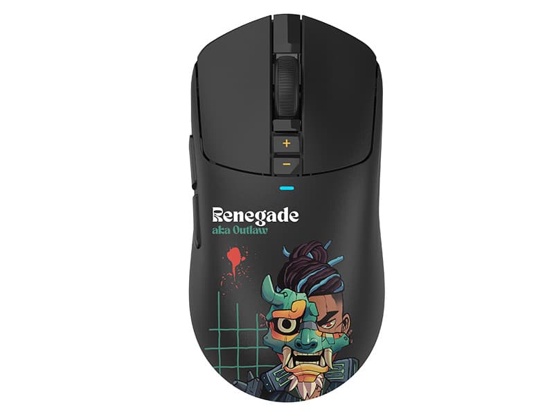 A4TECH BLOODY R72 ULTRA DUO - Brezžična gaming miška 2,4G+USB (Renegade Midnight) 4