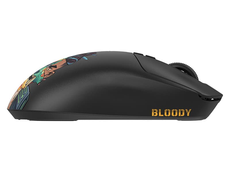 A4TECH BLOODY R72 ULTRA DUO - Brezžična gaming miška 2,4G+USB (Renegade Midnight) 8