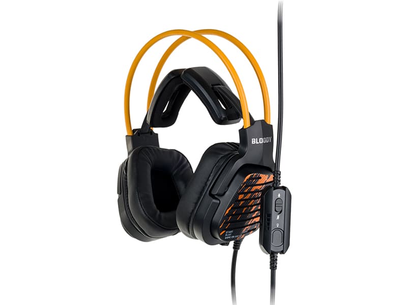 A4TECH Bloody G565 Energy Black slušalice z RGB osvetlitvijo
