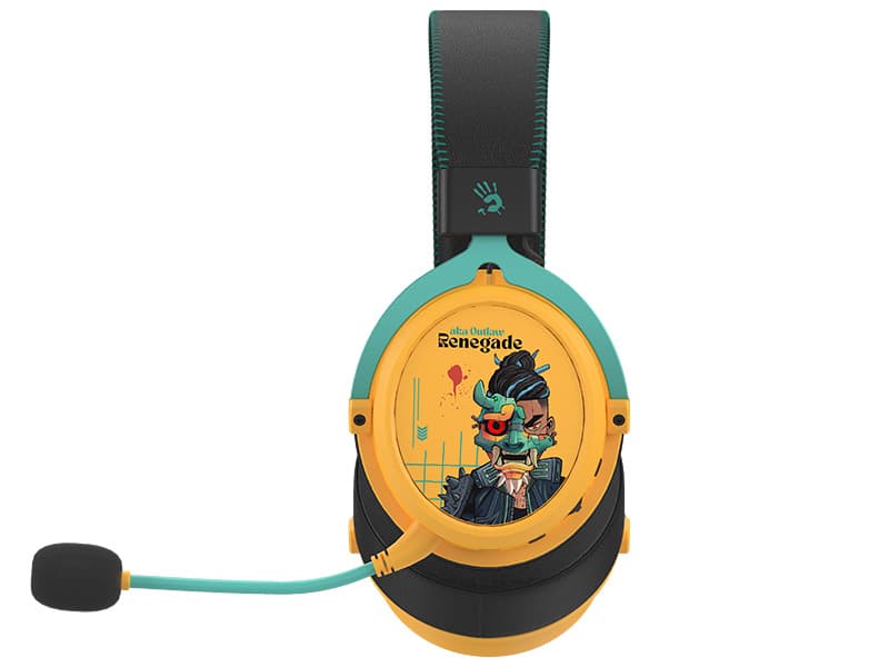 A4TECH Bloody MR595 Renegade Sunset slušalke (BT5.3+2.4G+Wired) 3