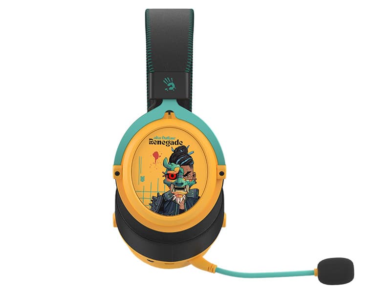 A4TECH Bloody MR595 Renegade Sunset slušalke (BT5.3+2.4G+Wired) 4