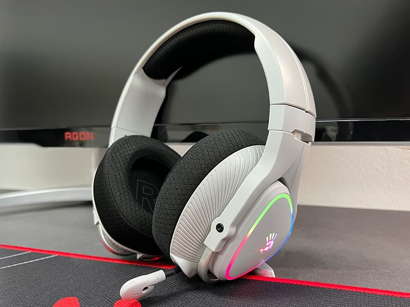 A4TECH Bloody MR710 Grey slušalke (BT5.3+2.4G+Wired) 7