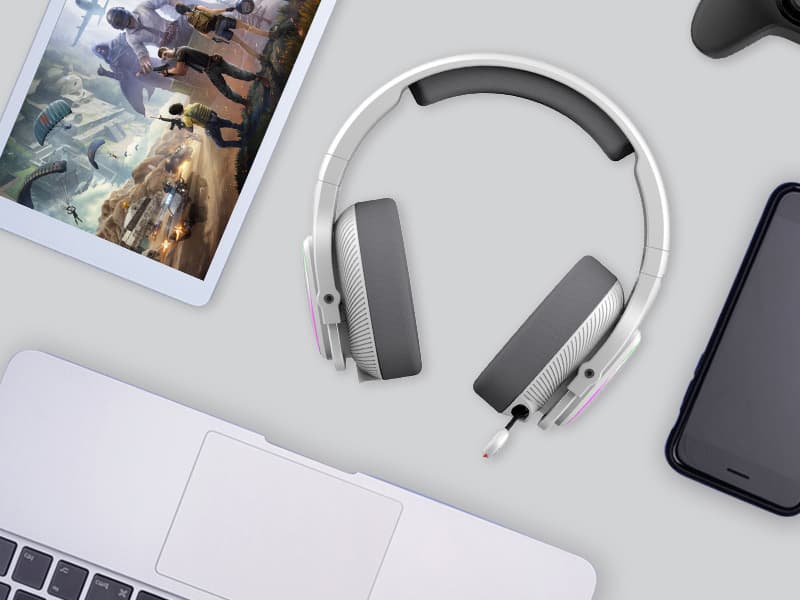 A4TECH Bloody MR710 Grey slušalke (BT5.3+2.4G+Wired) 8
