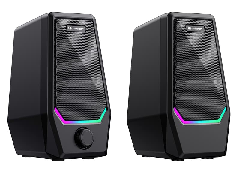 TRACER Loop 2 2.0 RGB USB zvočniki, pisane luči