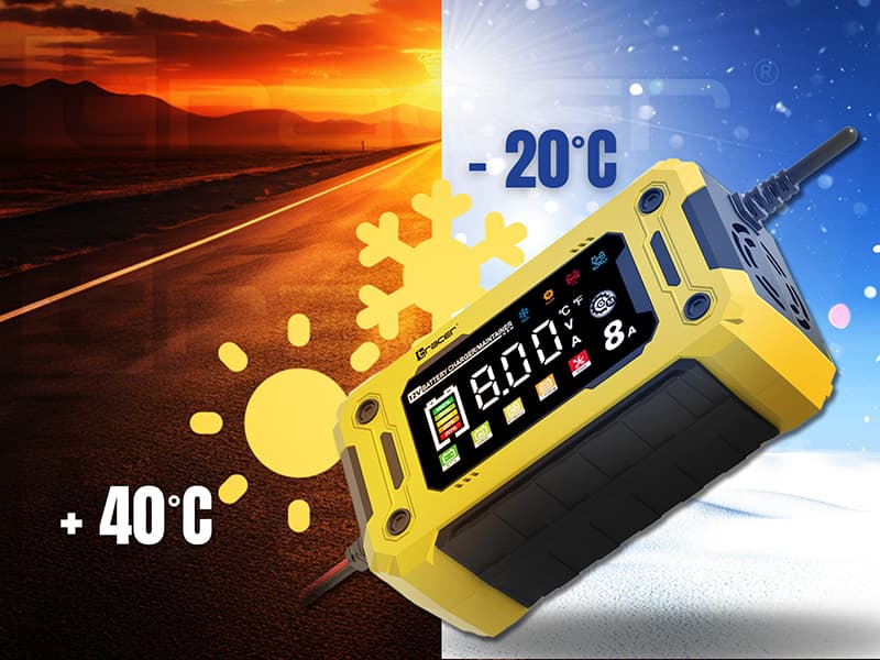 TRACER Proizvajalec baterij 12V 8A DT128 8