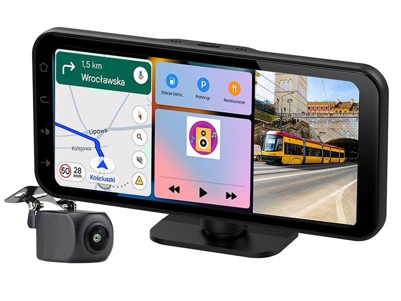 Multimedijska postaja TRACER CR-PLAY 6.2 - CarPlay/Android Auto