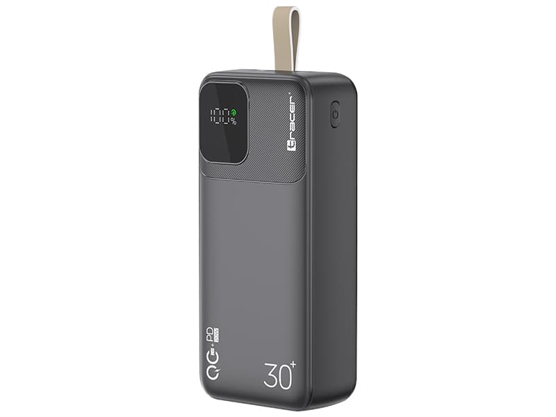 Power bank TRACER PRIME-V3 30000mAh, QC 22.5W + PD 20W