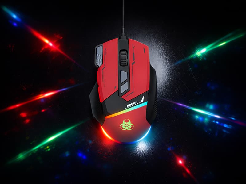 TRACER GAMEZONE SPECTRA miška (rdeča, RGB, USB) 8