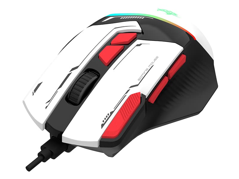TRACER GAMEZONE SPECTRA miška (bela, RGB, USB)