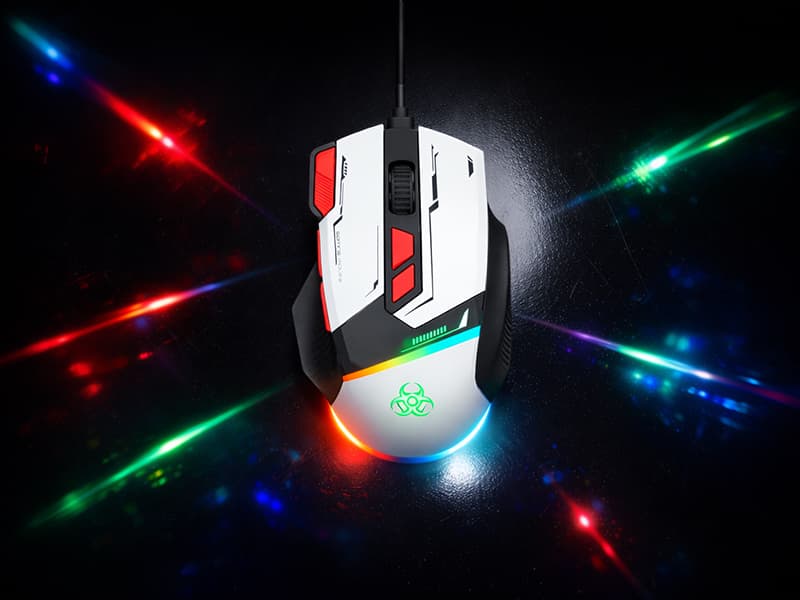 TRACER GAMEZONE SPECTRA miška (bela, RGB, USB) 8