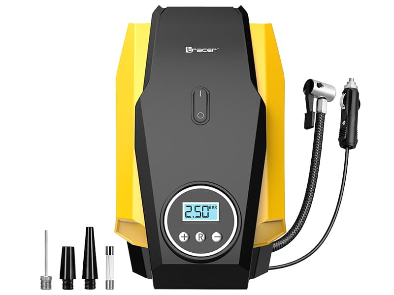 TRACER Kompresor za avto RES-11 KROM, 12V, 150 PSI, LCD