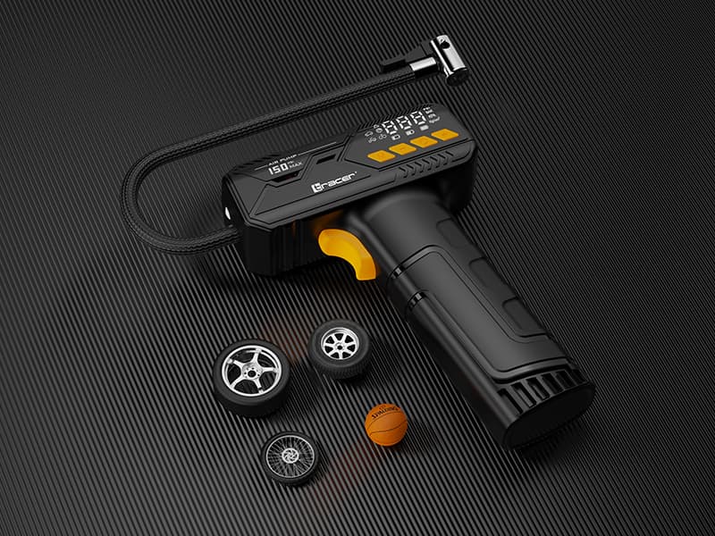 TRACER Brezžični kompresor AiR-P, 150 PSI, 3600mAh 6