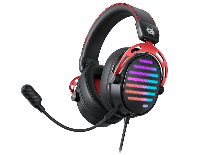 Gaming slušalke Tracer GameZone GZ X5 z mikrofonom (USB-C, RGB)