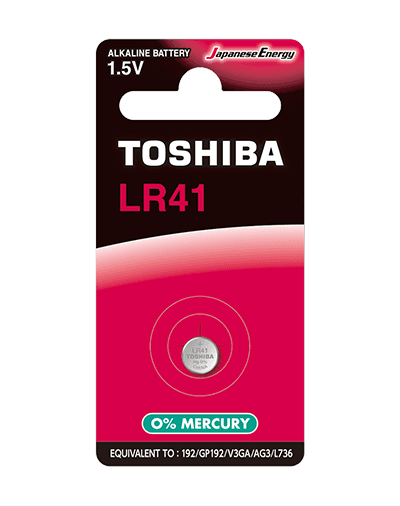 Toshiba LR41 alkalna baterija, 1 kos