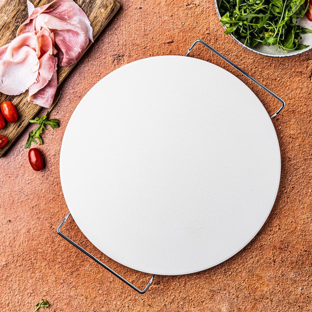 Klausberg Kamen za peko pizze s stojalom ø 33 cm 4