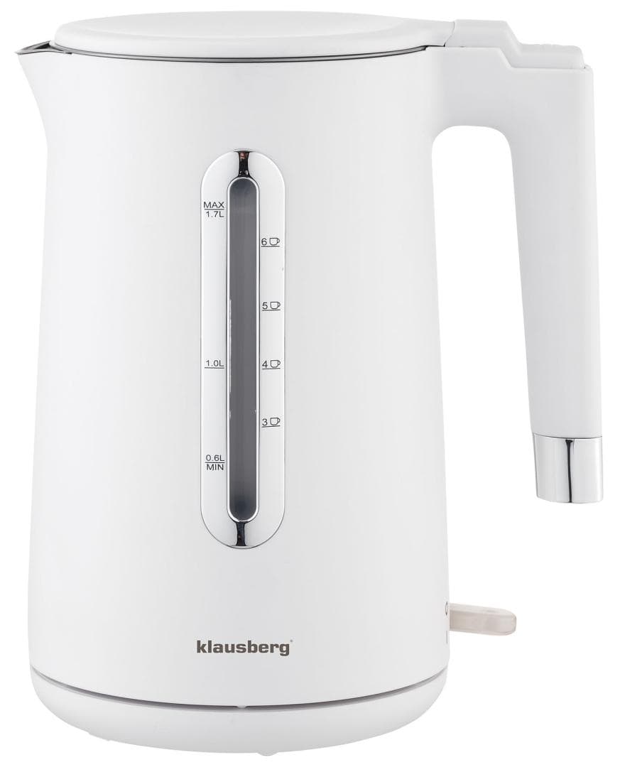 Klausberg grelnik vode KB-7890, bel, 1,7l