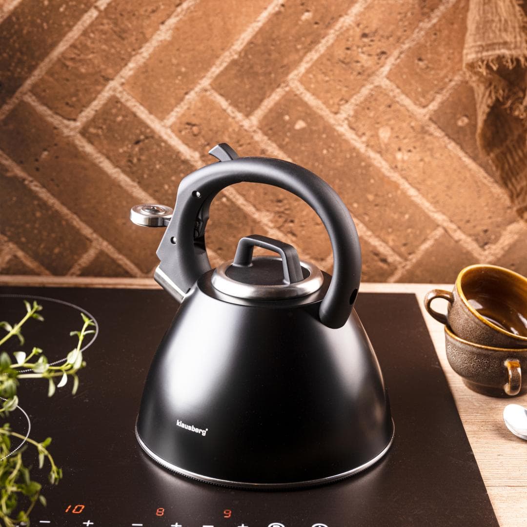 Kuhinjski lonec za vodo Klausberg, črn mat, Soft-Touch, 2,5l 6