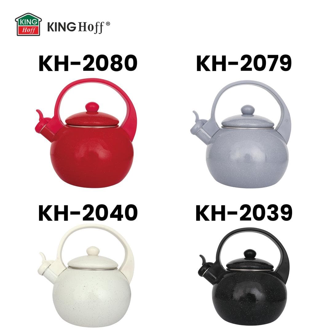 KingHoff KH-2040 Emajliran lonec za vodo, bež, 2.2L 8