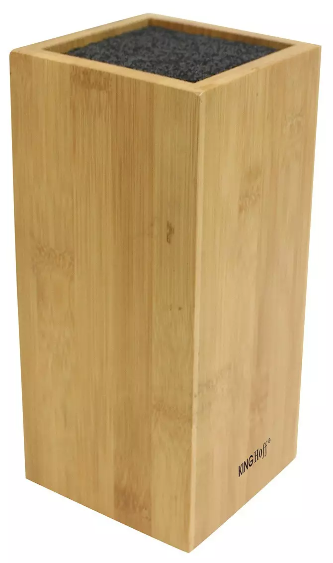 Blok za nože, bambus 10,5x10,5x23 cm KING Hoff
