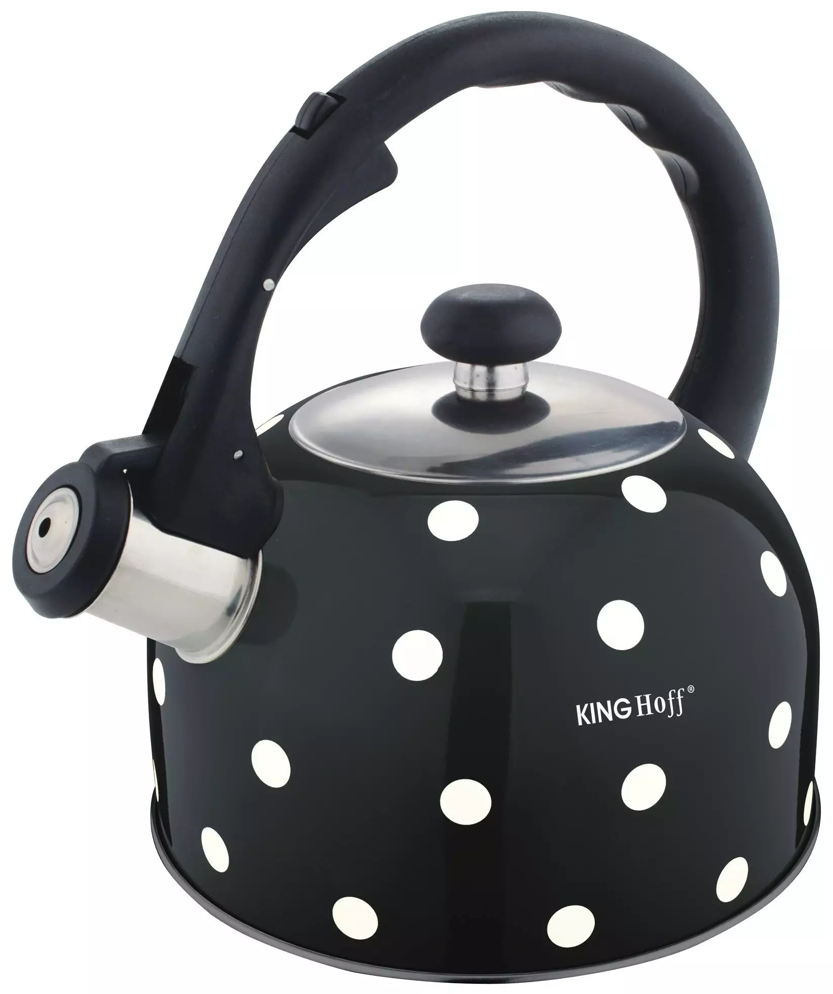 Kinghoff Klasičen kuhinjski čajnik, 2.6l, pikčast