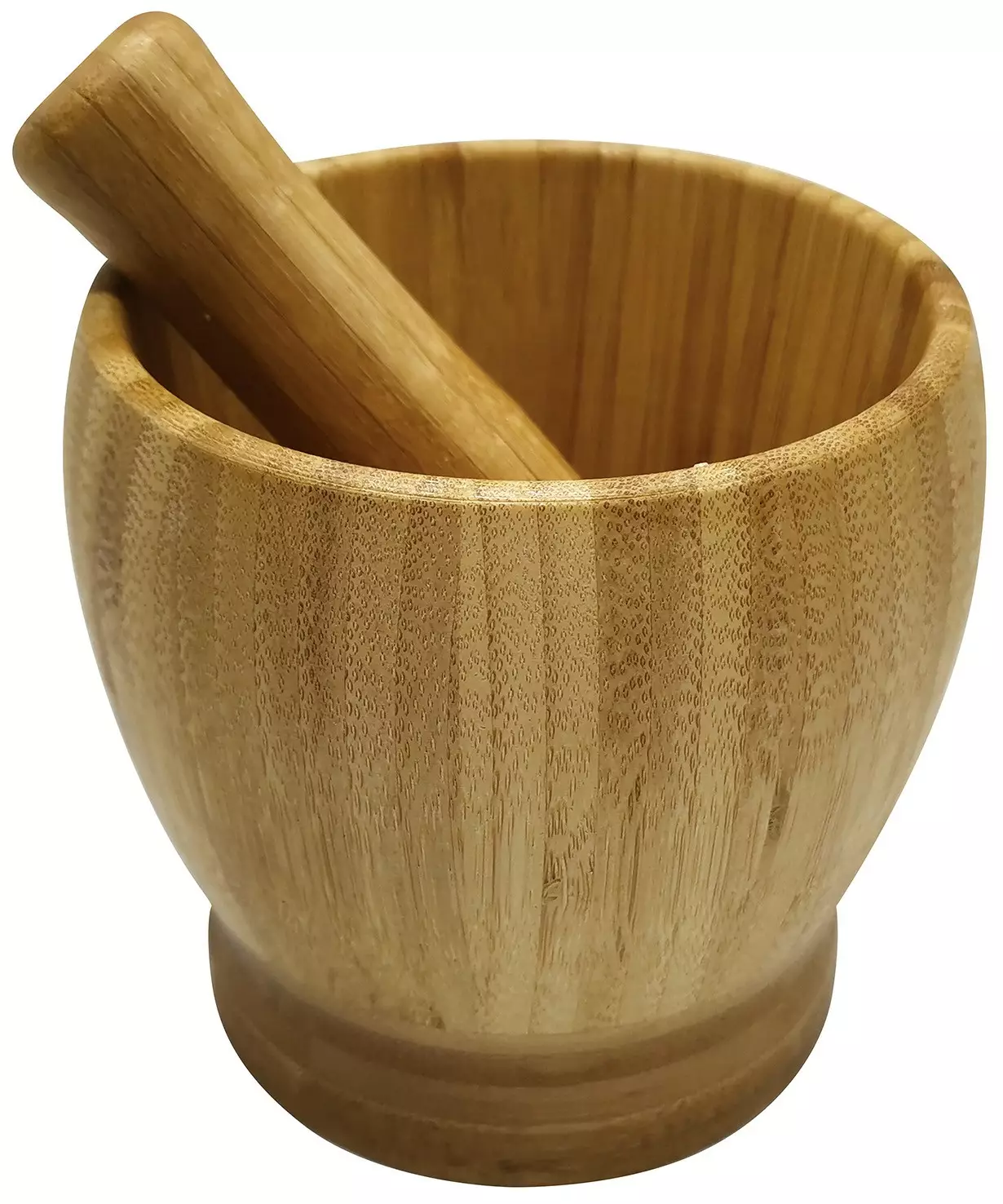 Možnar z možnarjem, bambus, 2 dela, ø 11,7x11,5 cm KING Hoff