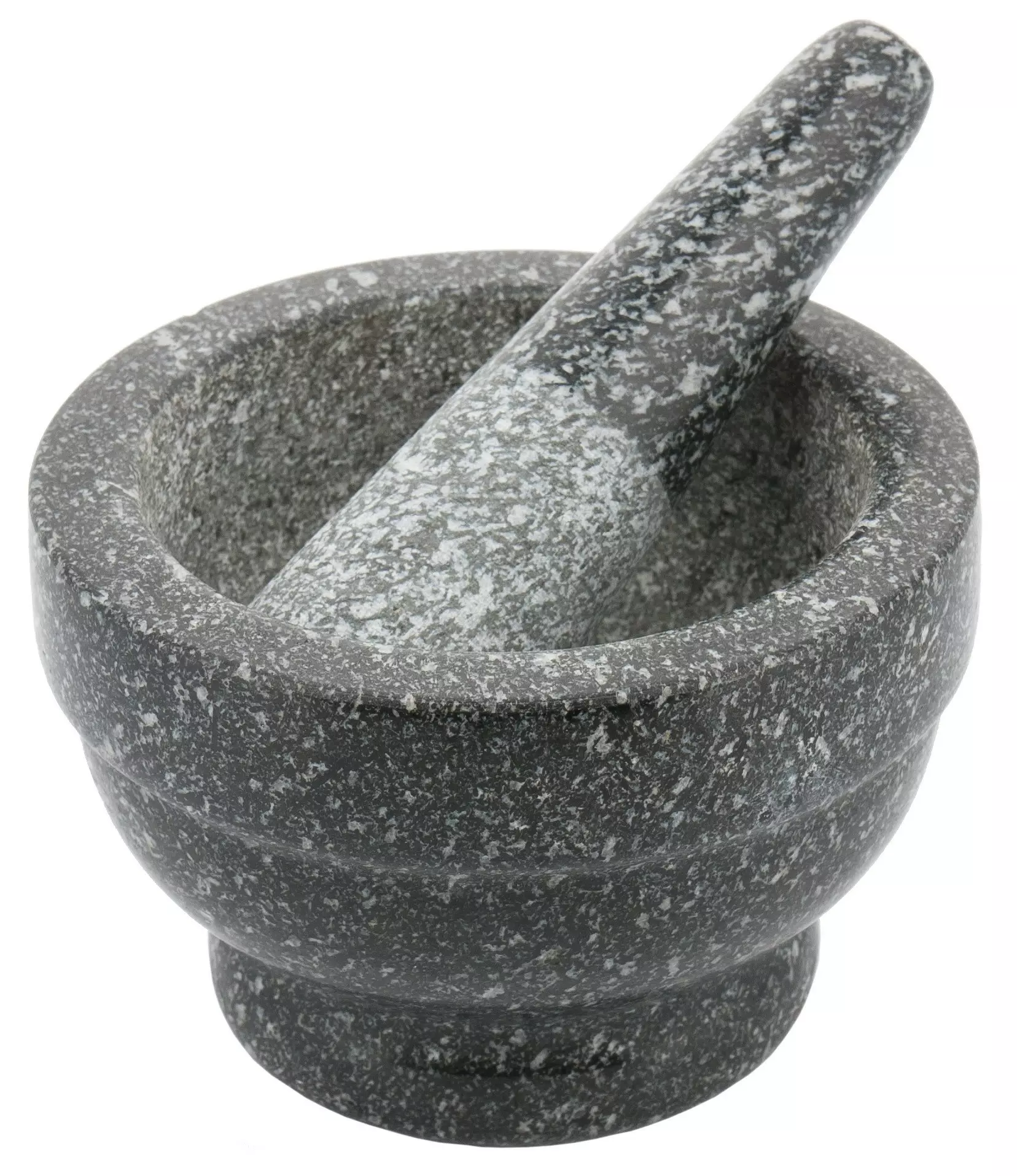 Kinghoff možnar z tolkalom, kamen, komplet 2 kosa, ø12x8cm
