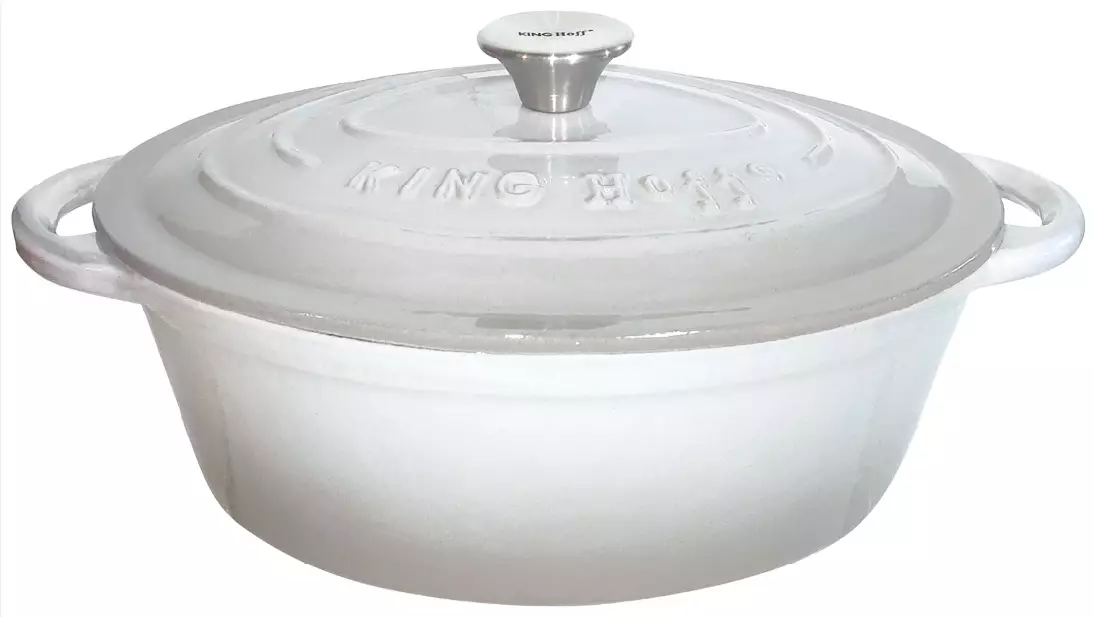 Pekač (brytfanka) 6,2 l, sivo, za vse kuhalne plošče, Kinghoff