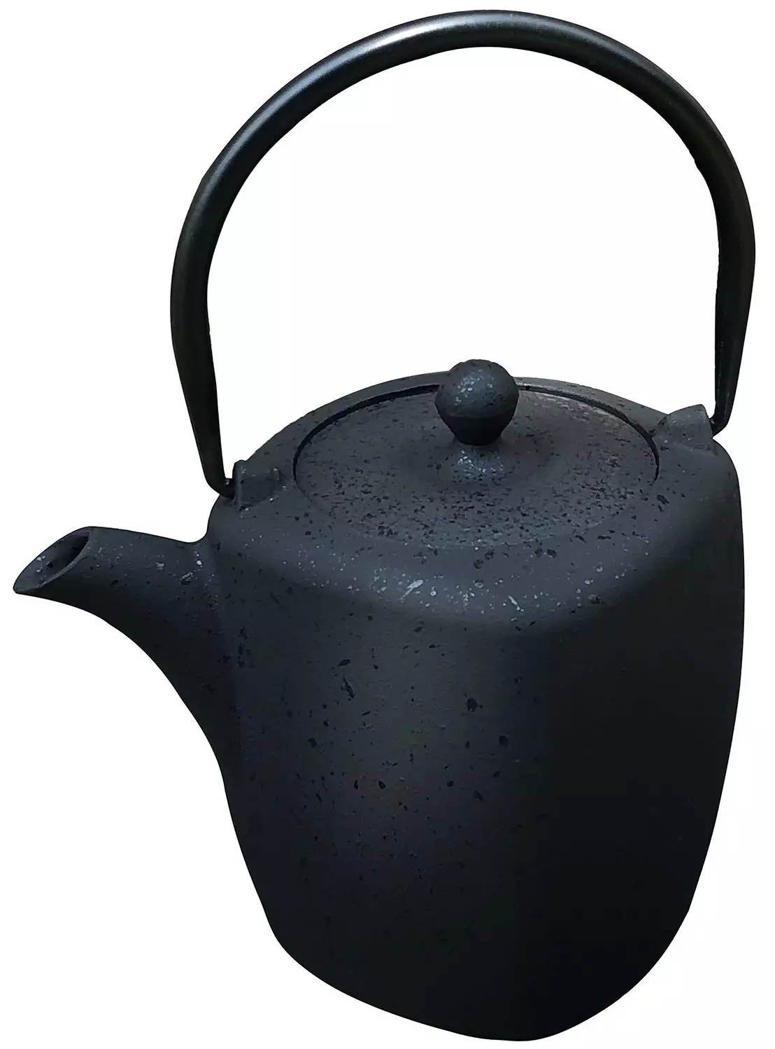 Litoželezni čajnik KING Hoff, črni, 0,9l