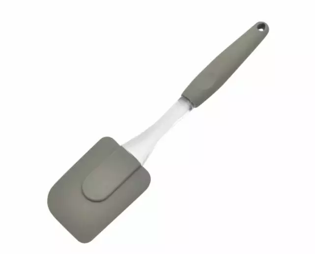 KING Hoff silikonski strgalnik, siv, 26,5 cm