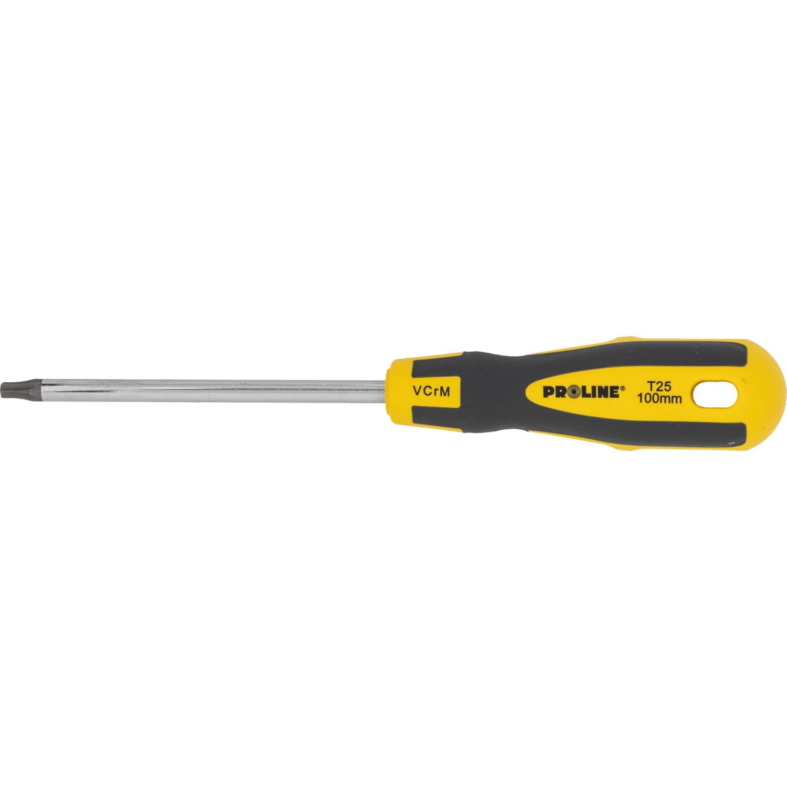 Proline profesionalni T-izvijač Torx T25 z luknjo x 100mm 'Soft Touch'