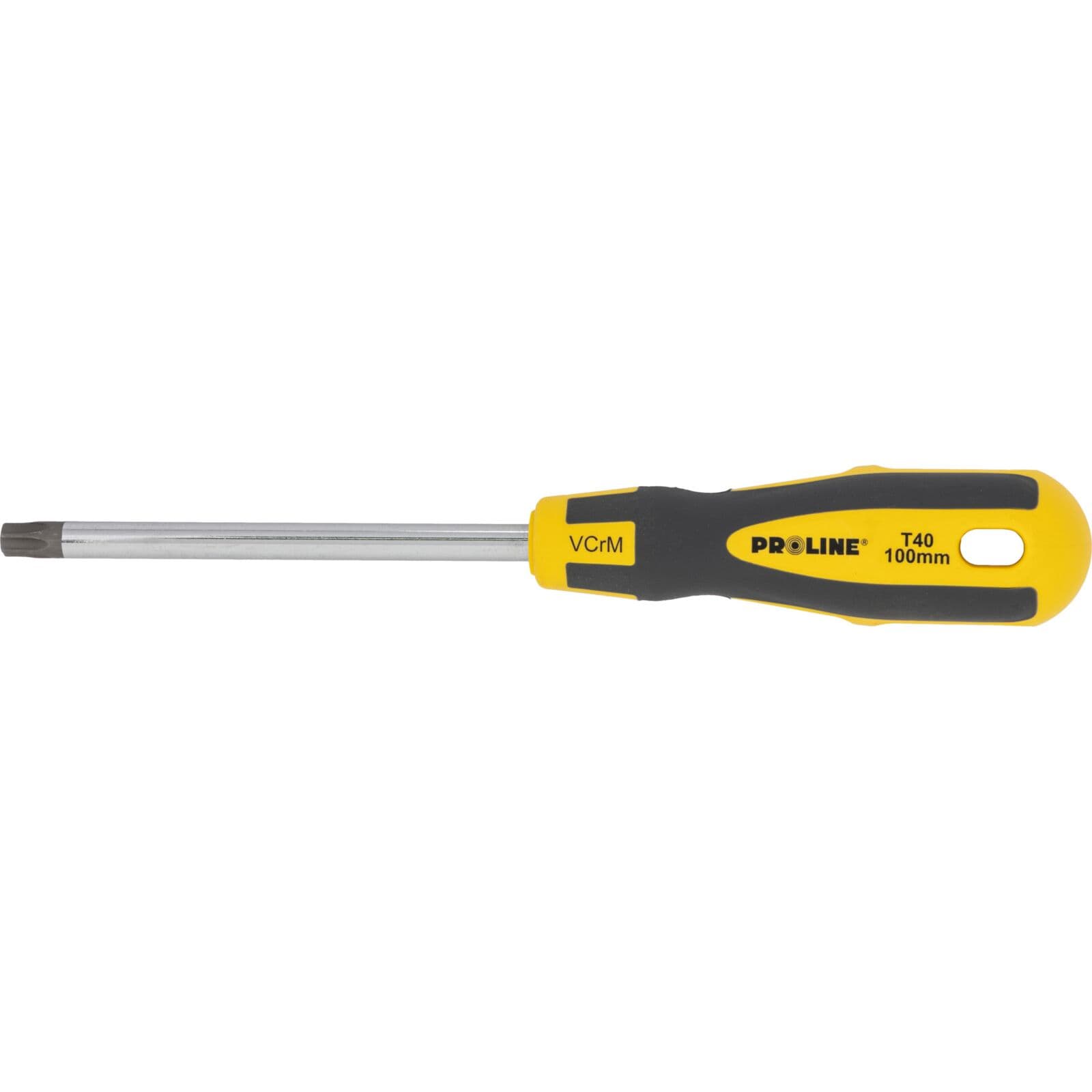 Proline profesionalni T-izvijač Torx T40 z luknjo x 100mm 'Soft Touch'