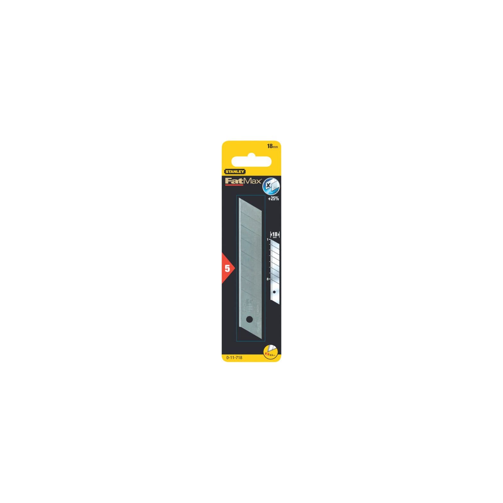 Stanley FatMax 18mm rezila, 10 kosov