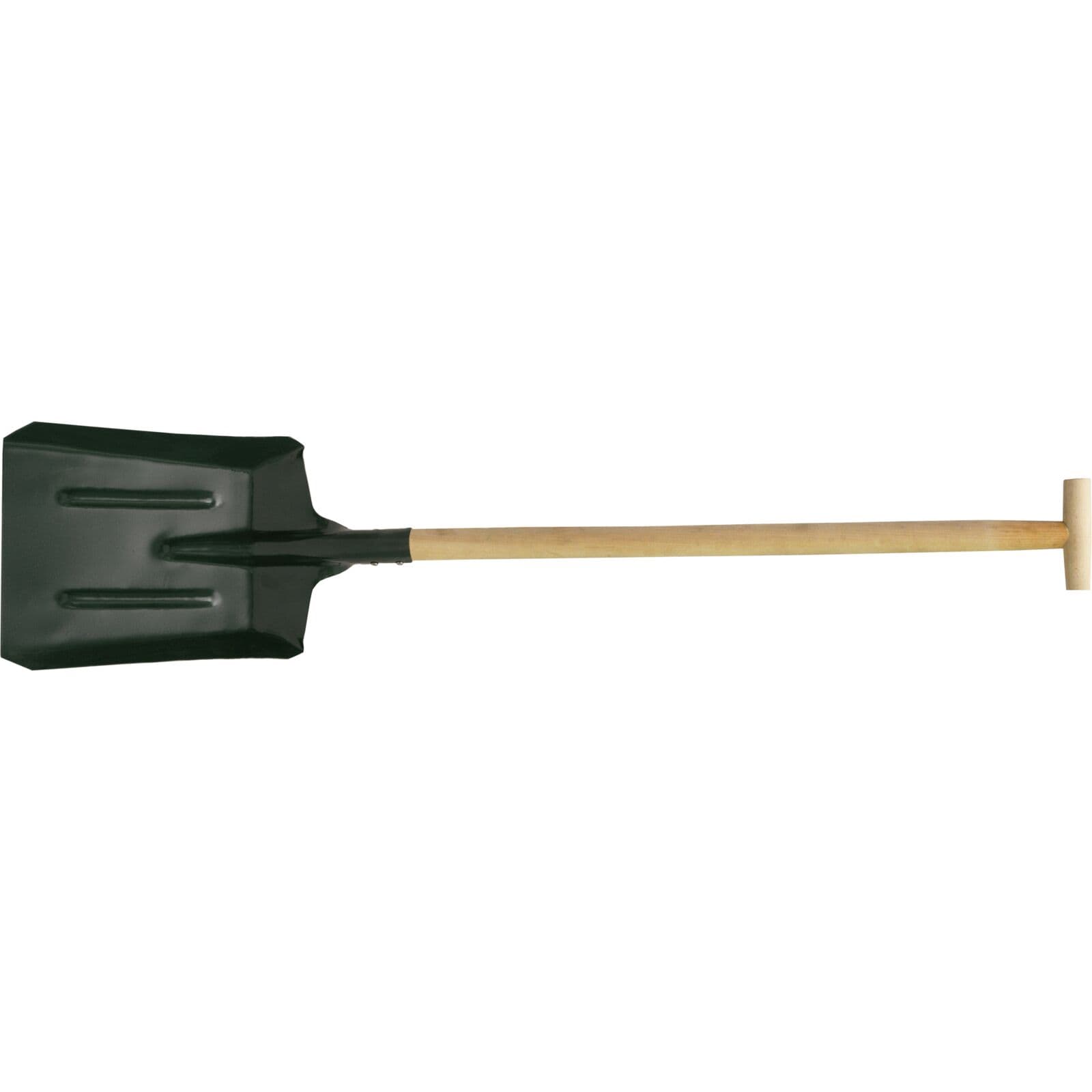 POLSKA Lopata za premog 285x355mm z 115cm dolgim lesenim ročajem