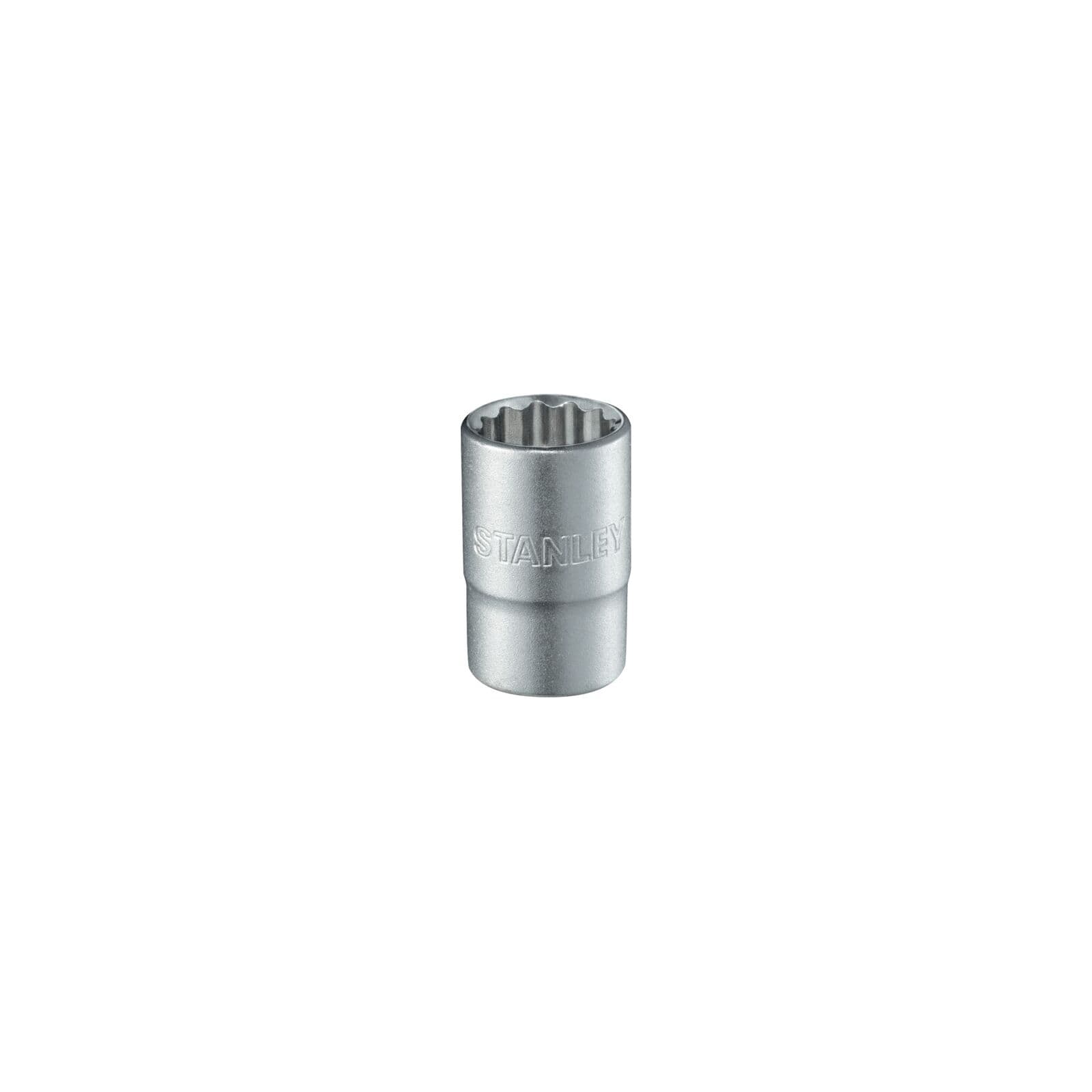 Stanley nasadni ključ 1/2", 12 toč., 22 mm, mat