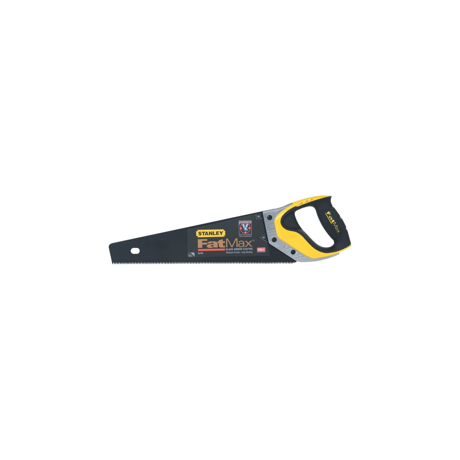 Listna žaga Stanley FatMax Apliflon 500mm, kaljeni zobje 7 TPI