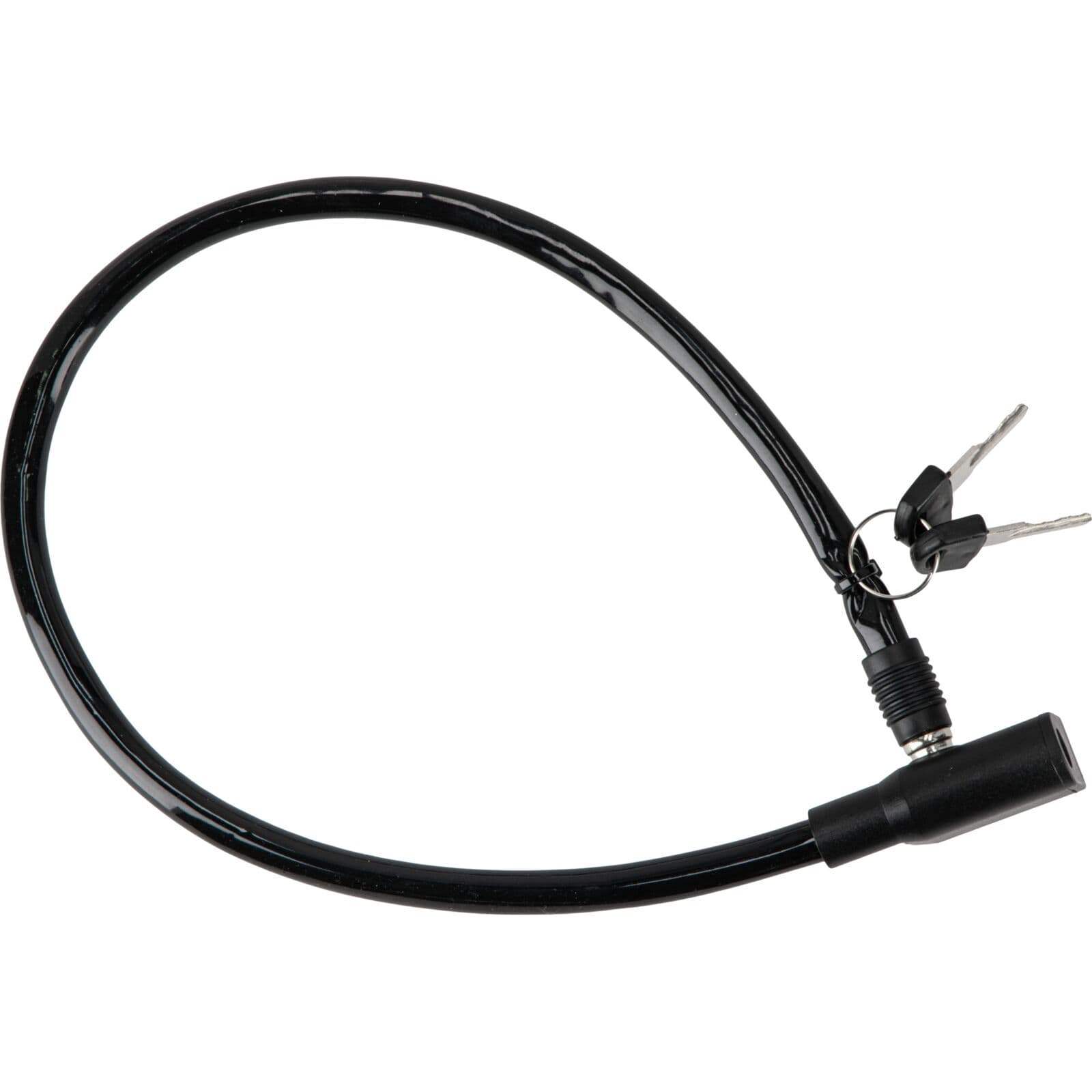 Mega jeklena vrv s PVC, 550 mm, ključavnica s ključem