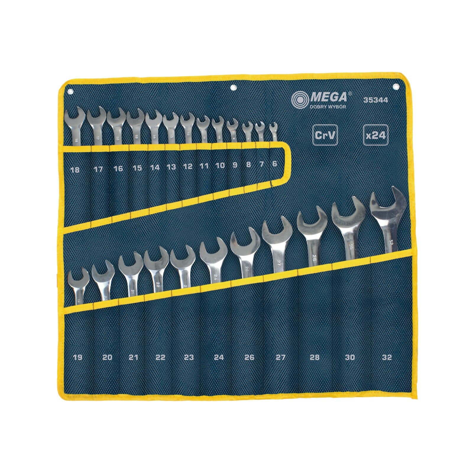 Kombinirani ključi set 24 kos (6-32mm), Mega