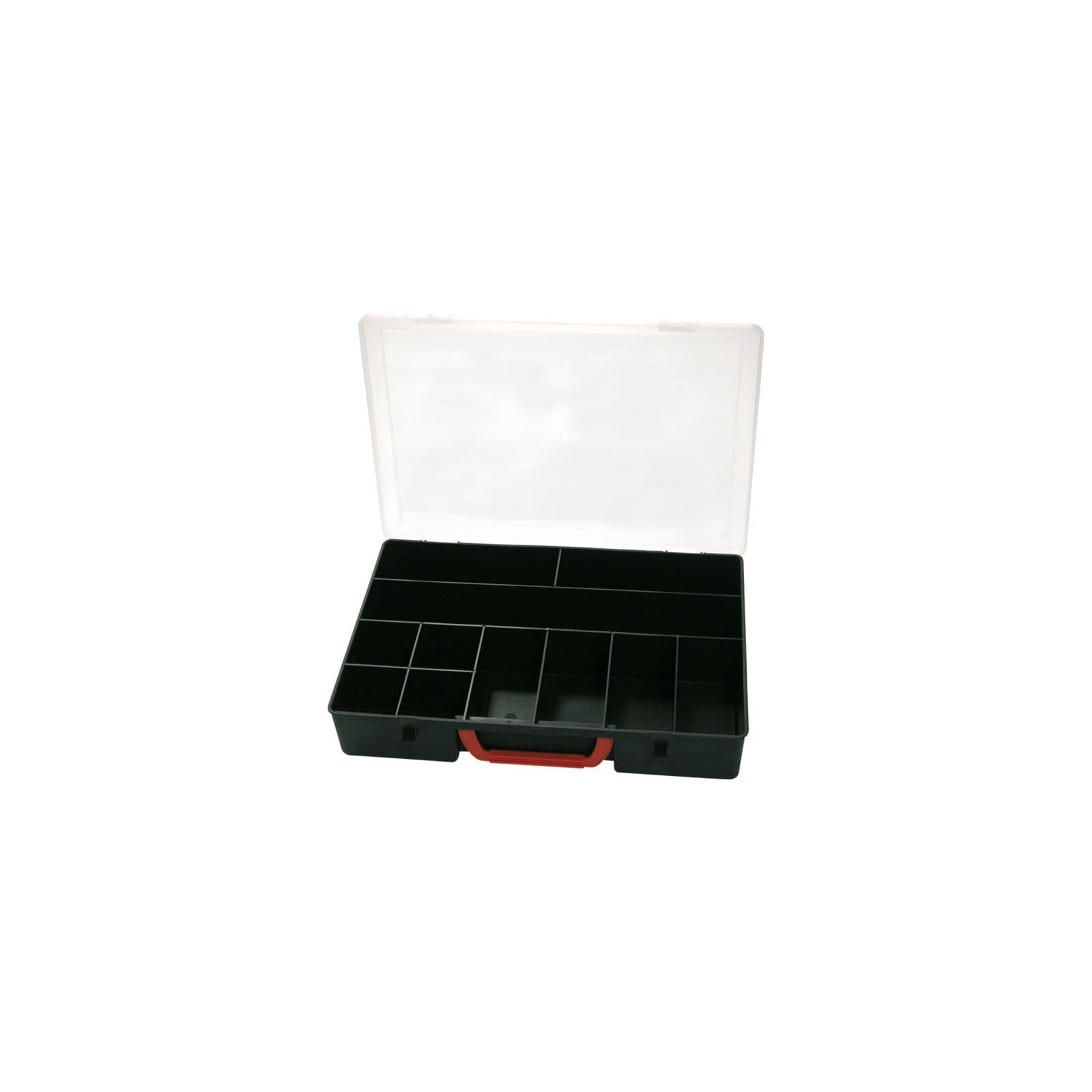 Plastična škatla s 11 predelki, 345x245x60mm, POLSKA