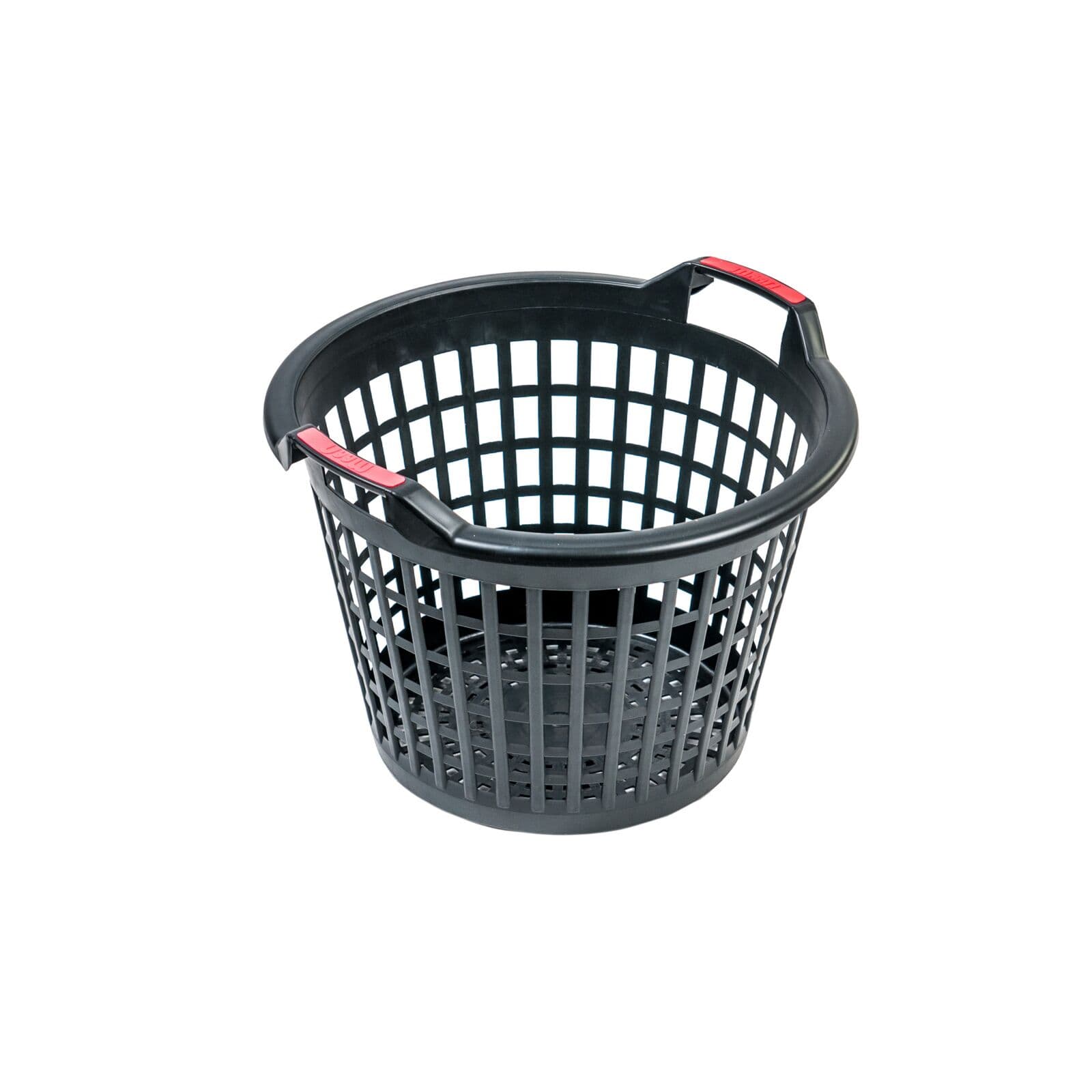 Luknjičast koš za odpadke Eco 25 l, črn